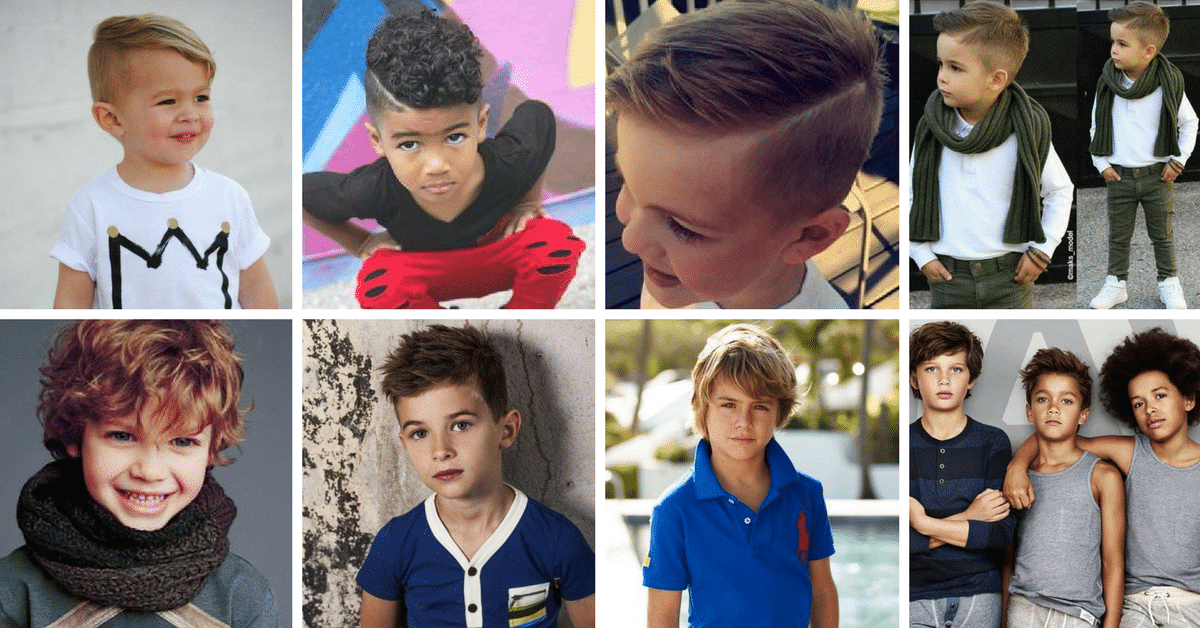 fotos de corte de cabelo de menino